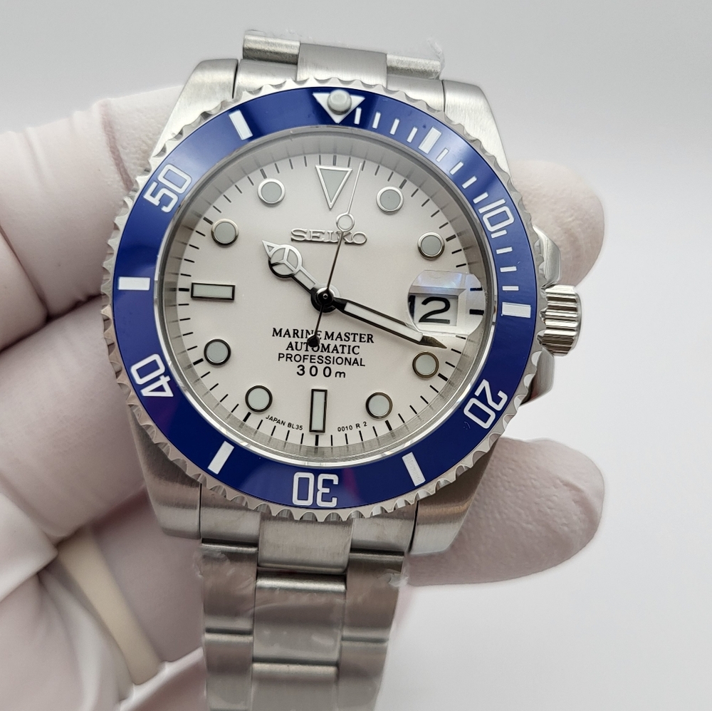New Custom SeikoMod 40mm Automatic Dive Watch